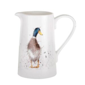 Wrendale-Homeware-1 Pint Jug-Duck