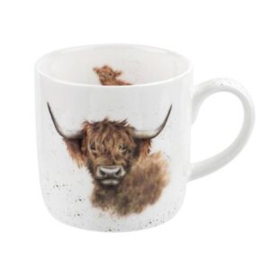 Wrendale Mug-Highland Cow