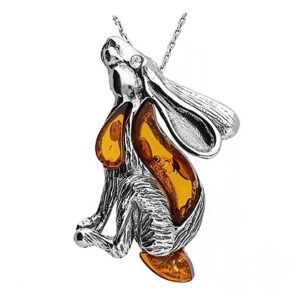 Amber Pendant-Hare-L060359